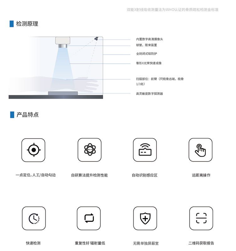 雙能X射線骨密度儀KDX800系列