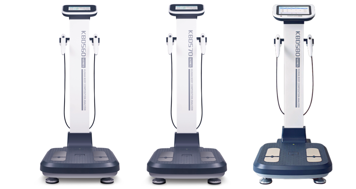 不同場景下人體成分分析與體重管理應用示意圖