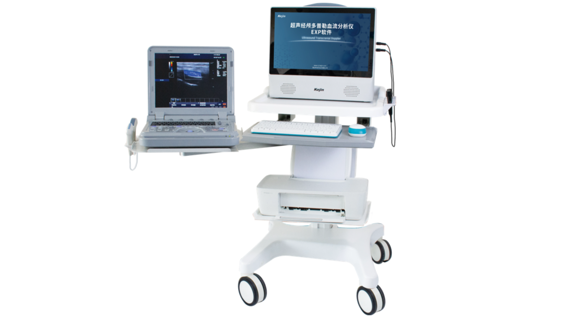 超聲經顱多普勒血流分析儀應用示意圖