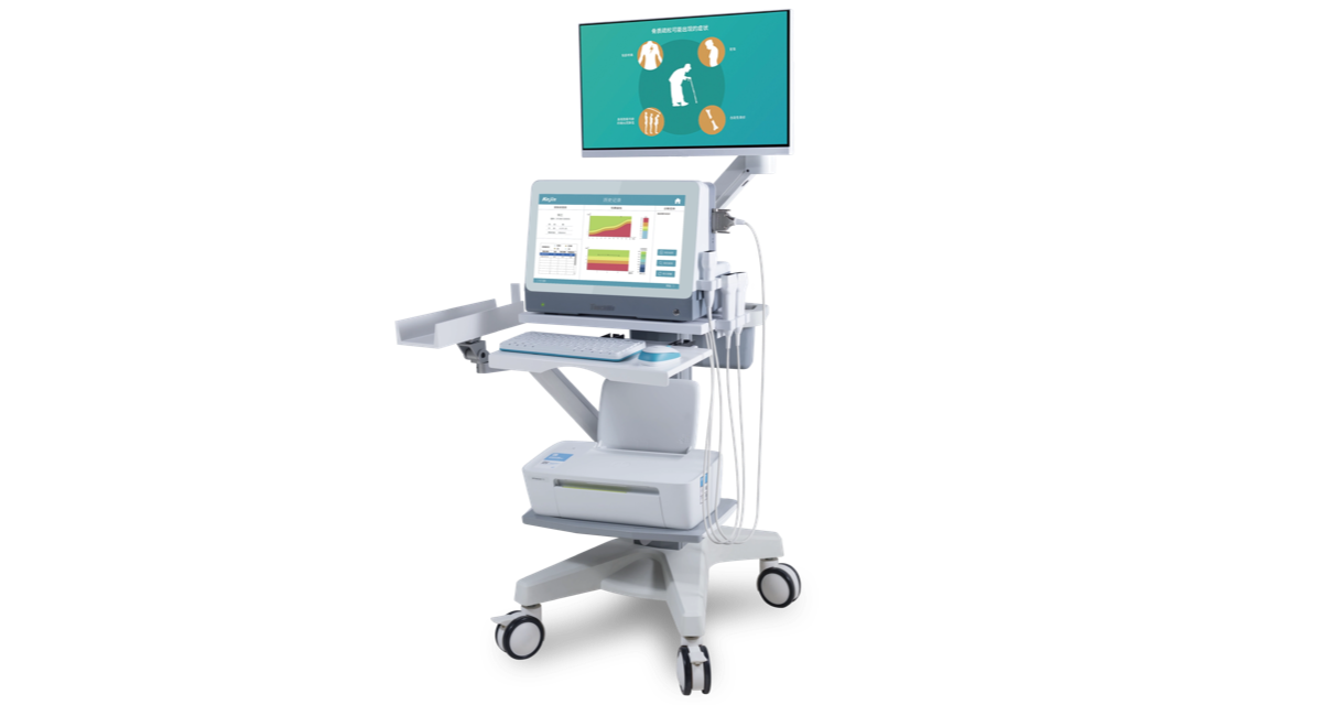 不同應用場景下超聲骨密度檢測示意圖